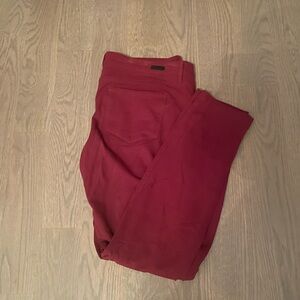 Kut from the Kloth Jennifer ultra skinny jeans burgundy